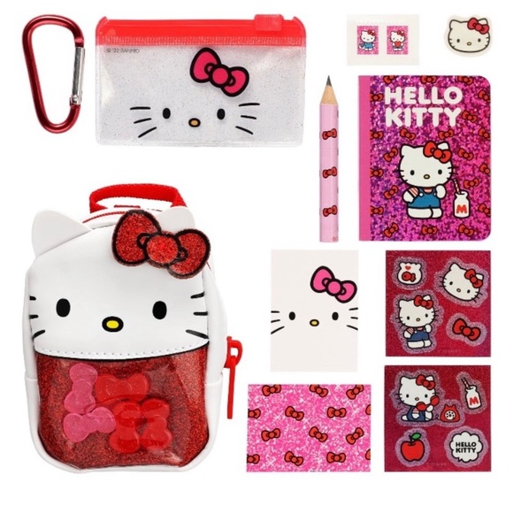Sanrio Toys Hello Kitty Real Little Backpack Entire Set 4 Poshmark